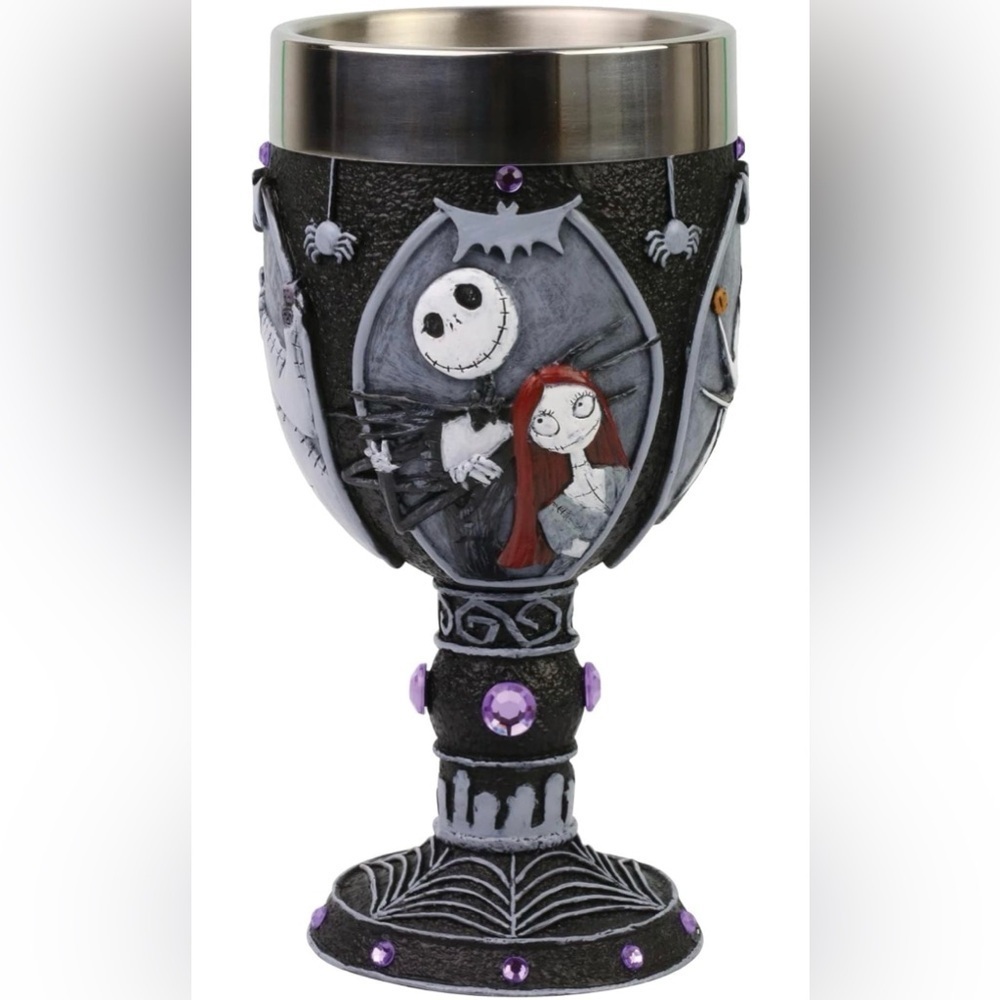 Enesco Disney Showcase Nightmare Before Christmas Characters Decorative Chalice - Picture 1 of 13